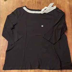 LOFT T-Shirt with Bow